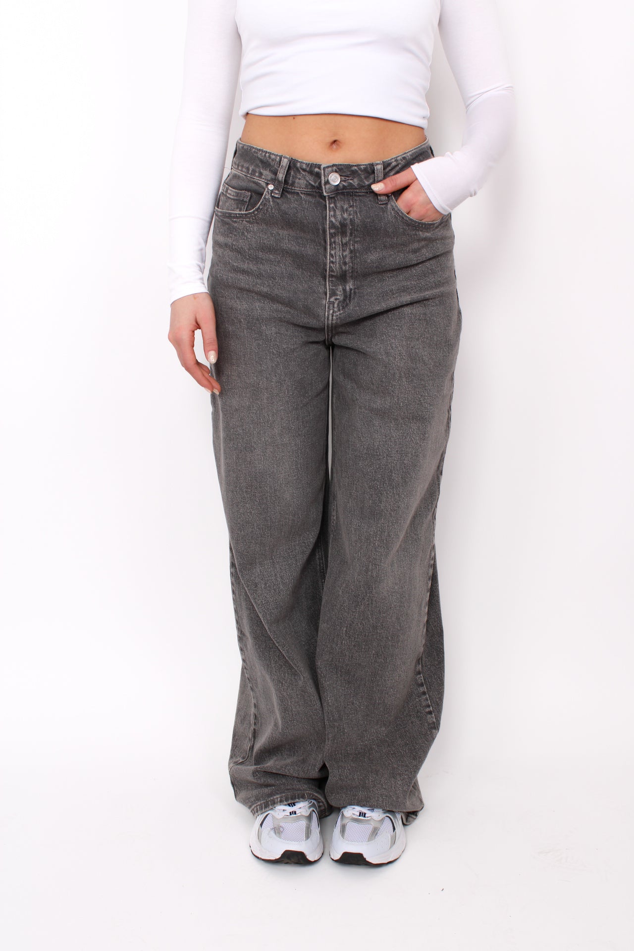 ''TALL'' BAGGY JEANS 3855 - GREY