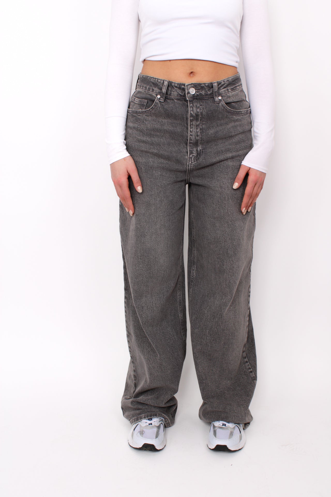 ''TALL'' BAGGY JEANS 3855 - GREY
