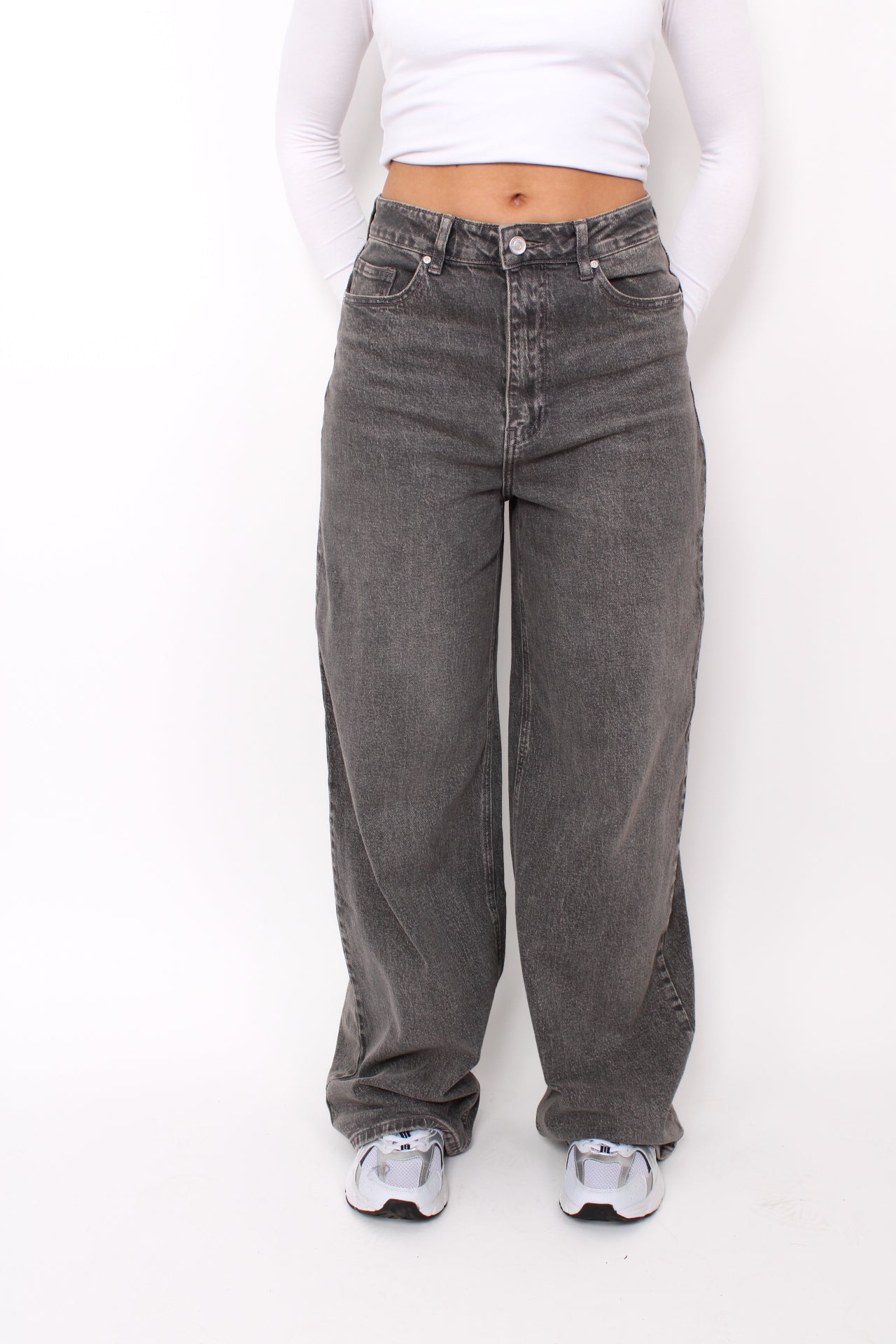 ''TALL'' BAGGY JEANS 3855 - GREY