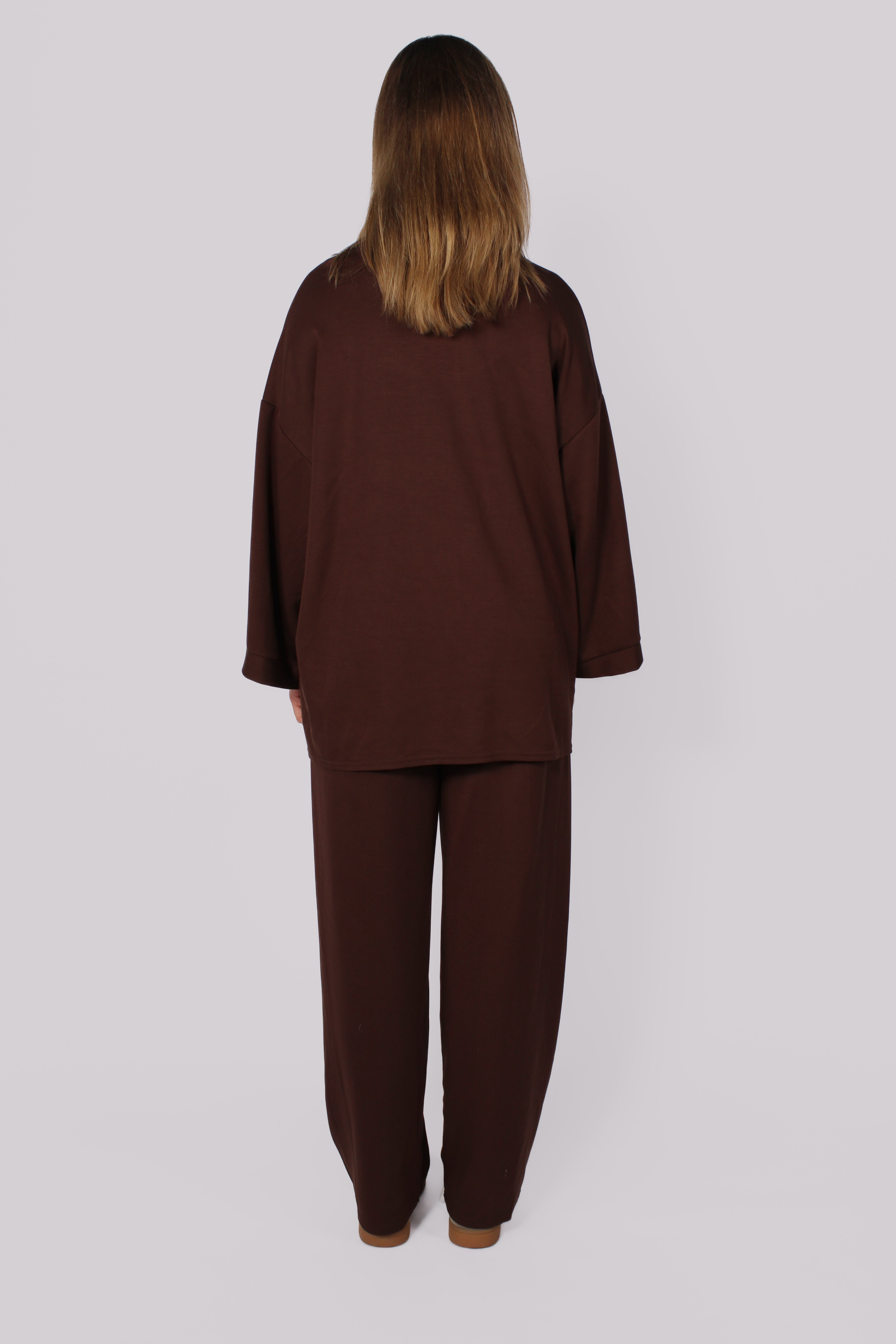HANA COMFY SET - DARK BROWN