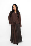 TALIA SET - BROWN