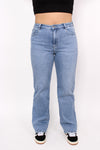 ''PLUSSIZE'' WIDE LEG JEANS 205-3 - DENIM