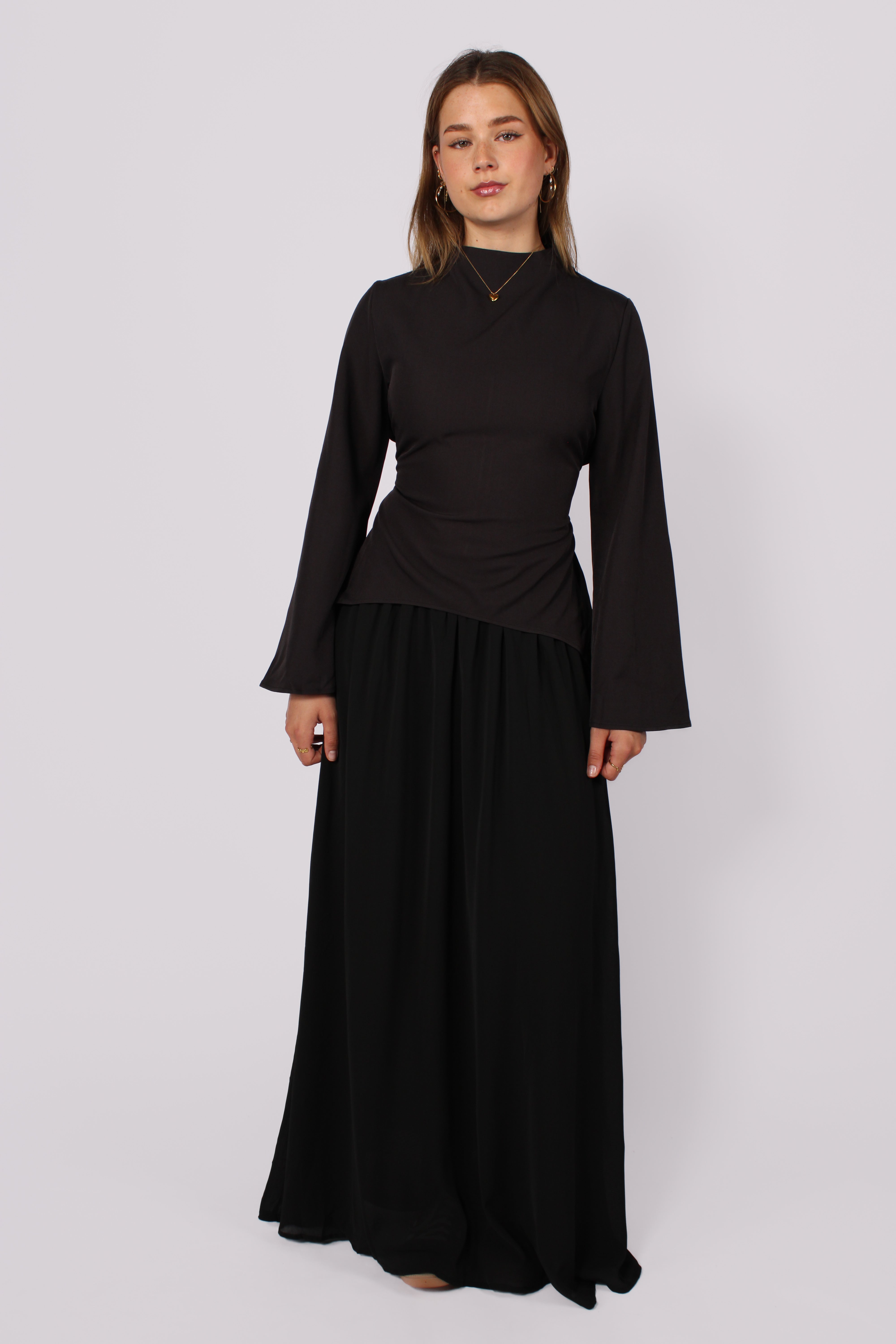 ELEGANT FLOW SET - BLACK
