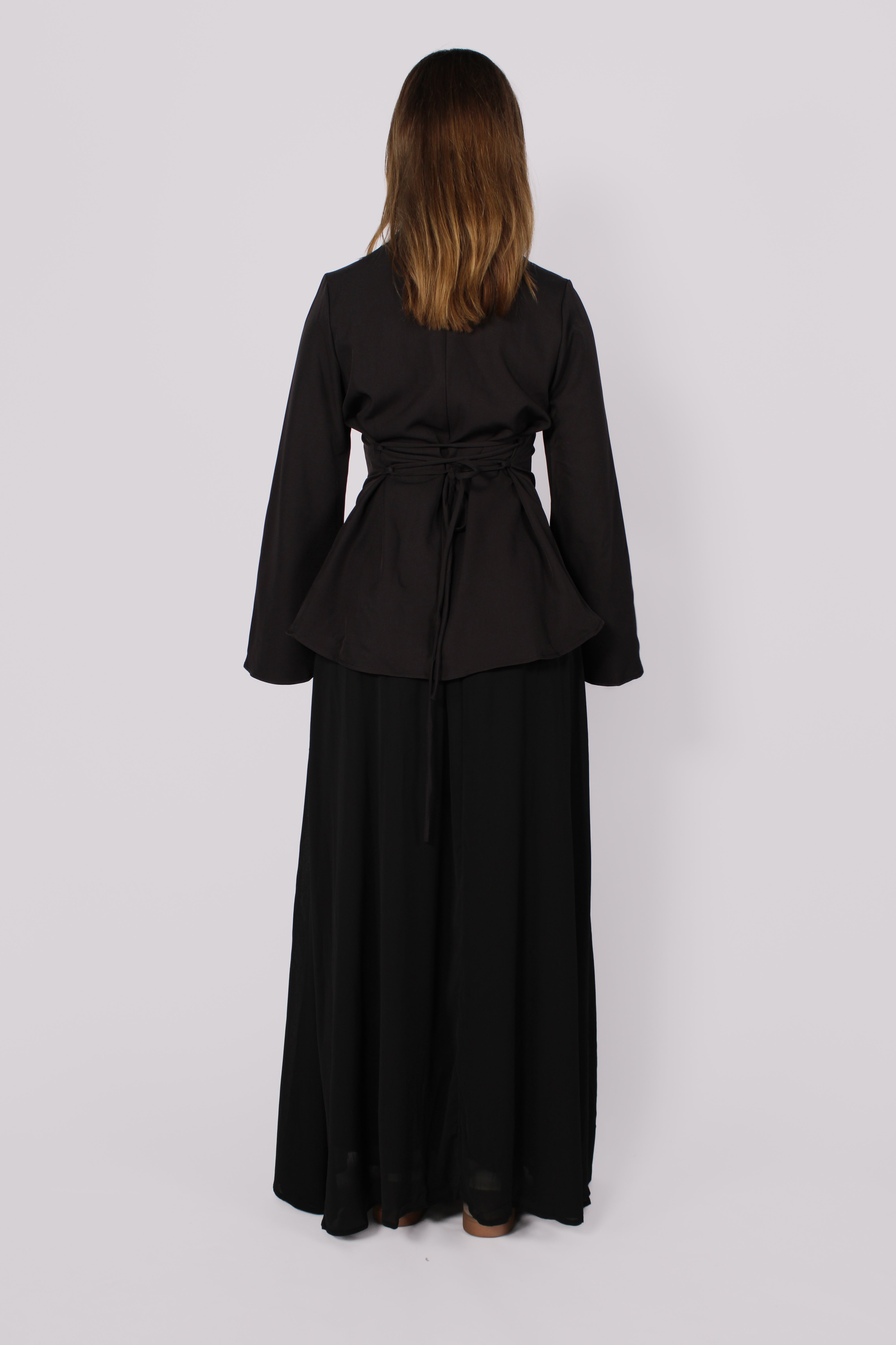 ELEGANT FLOW SET - BLACK