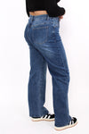 ''PLUSSIZE'' WIDE LEG JEANS 871-8 - MID DENIM