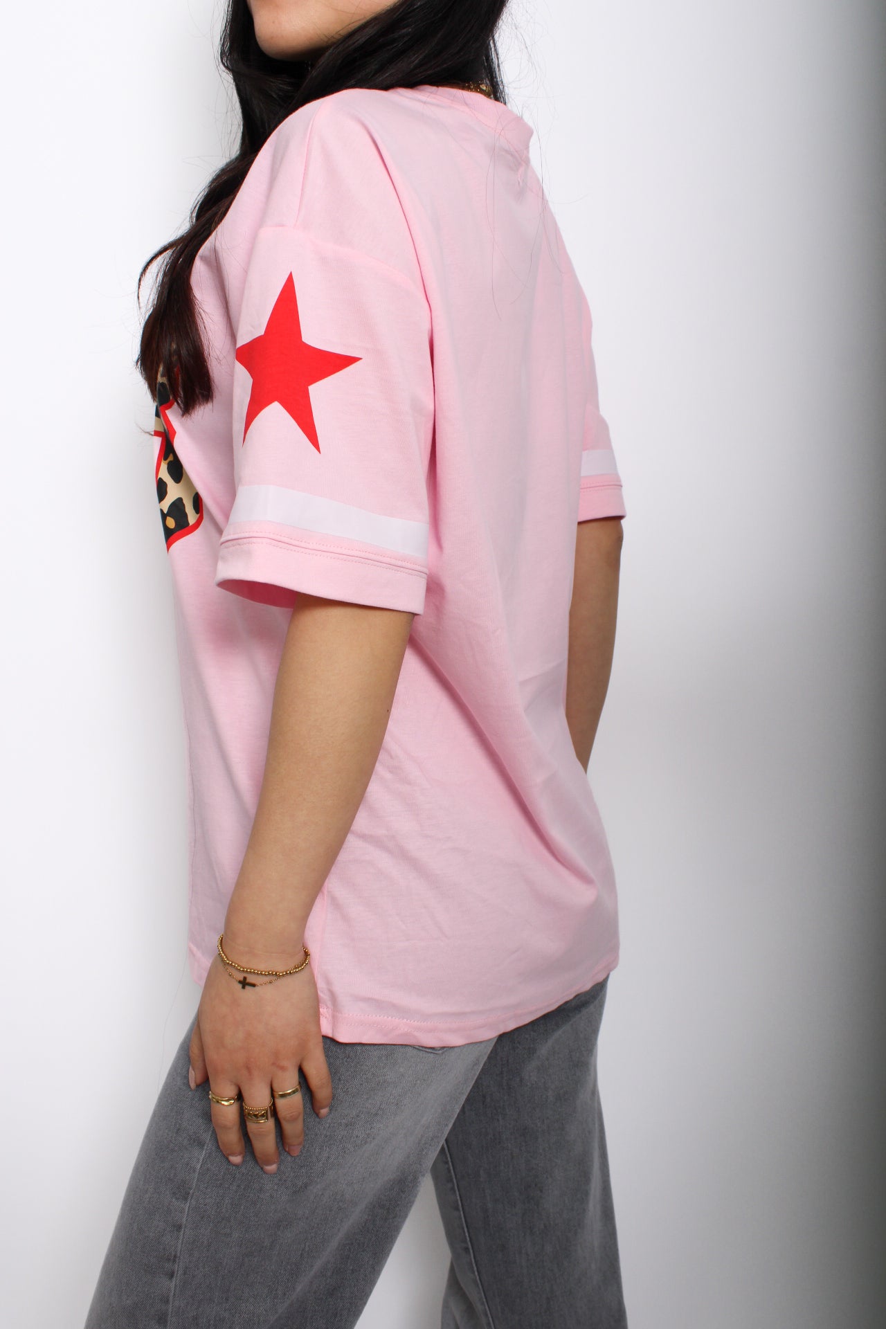 Jersey shirt tijgerprint leopard