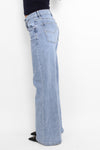 WIDE LEG MID WAIST JEANS 829-1 - DENIM