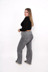 ''PLUSSIZE'' WIDE LEG JEANS 871-16 - GREY