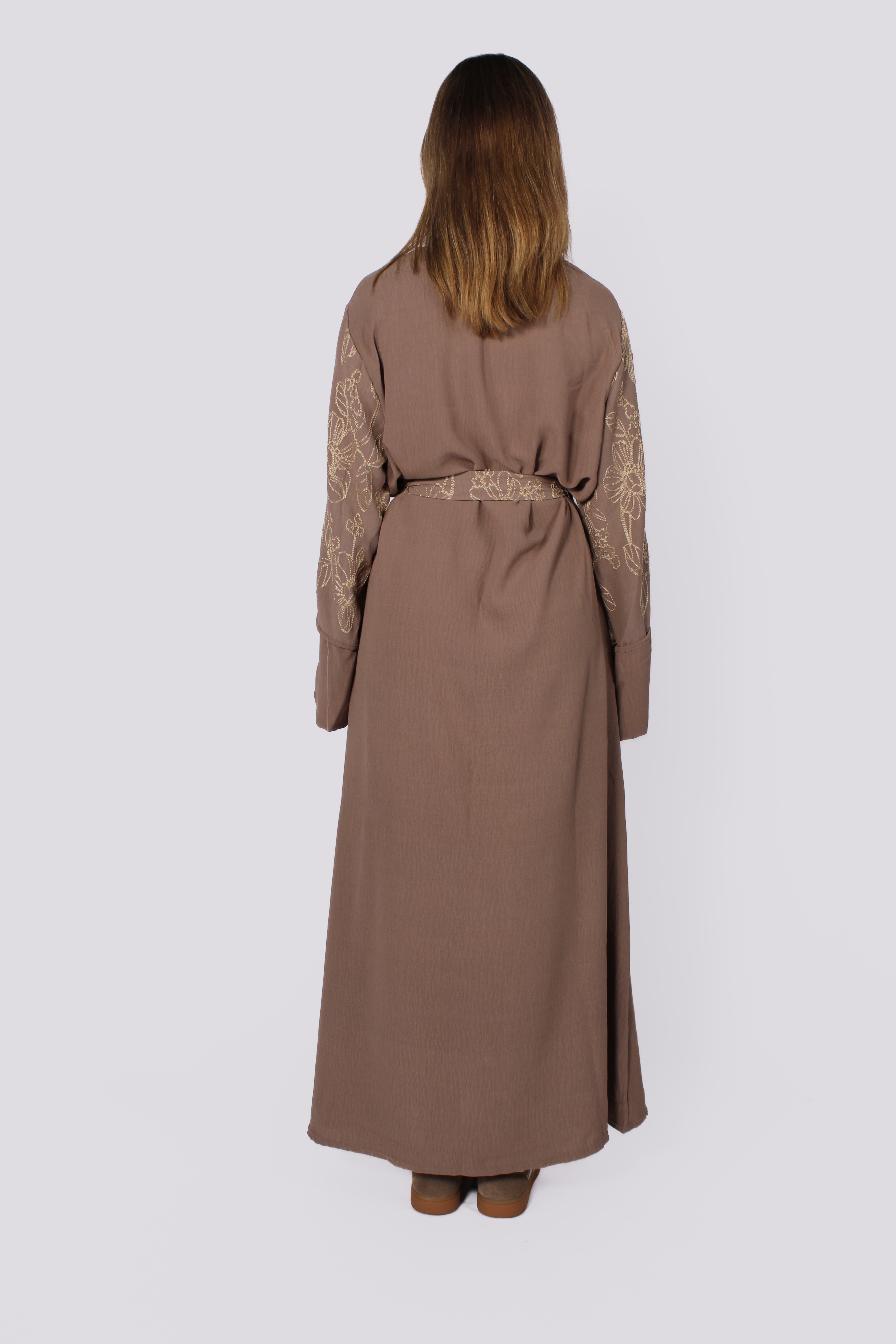 SAFA DRESS - TAUPE