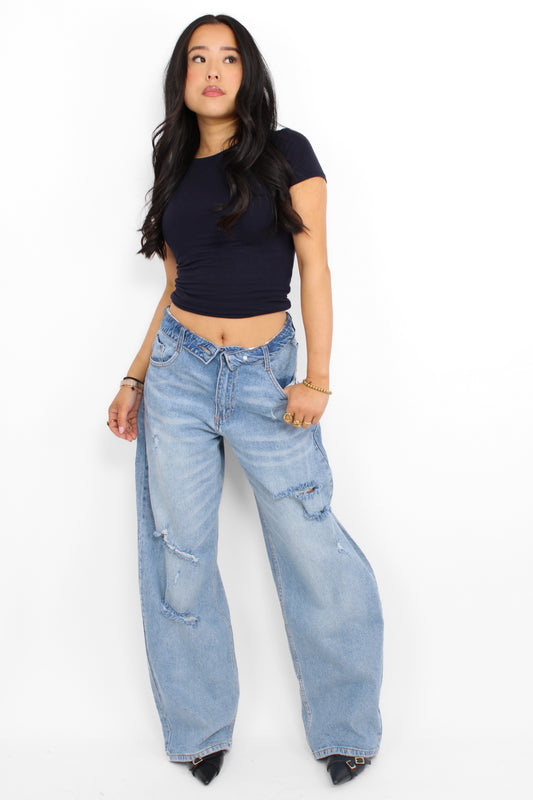 BALLOON JEANS 1118 - DENIM