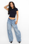 BALLOON JEANS 1118 - DENIM