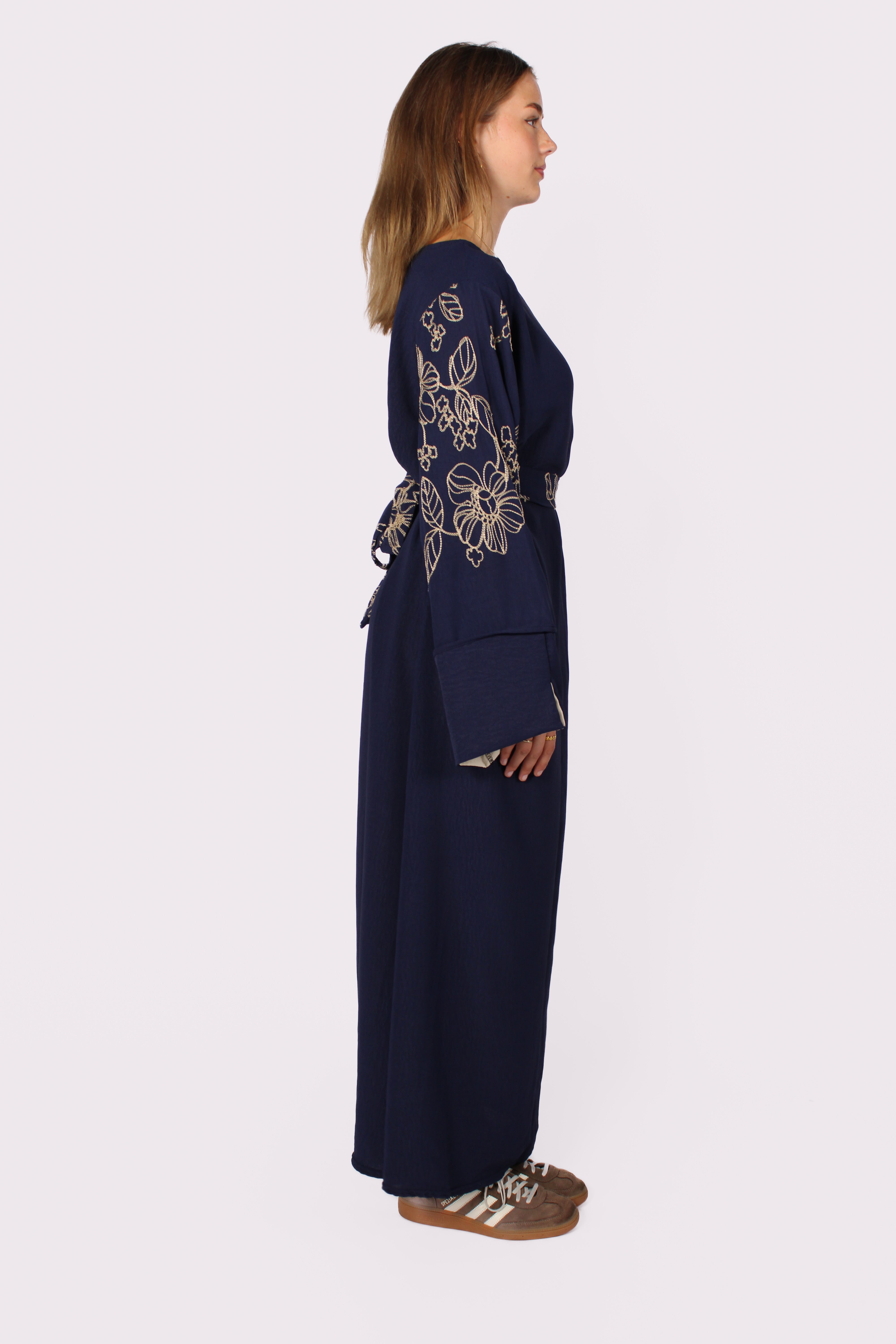 SAFA DRESS - NAVY