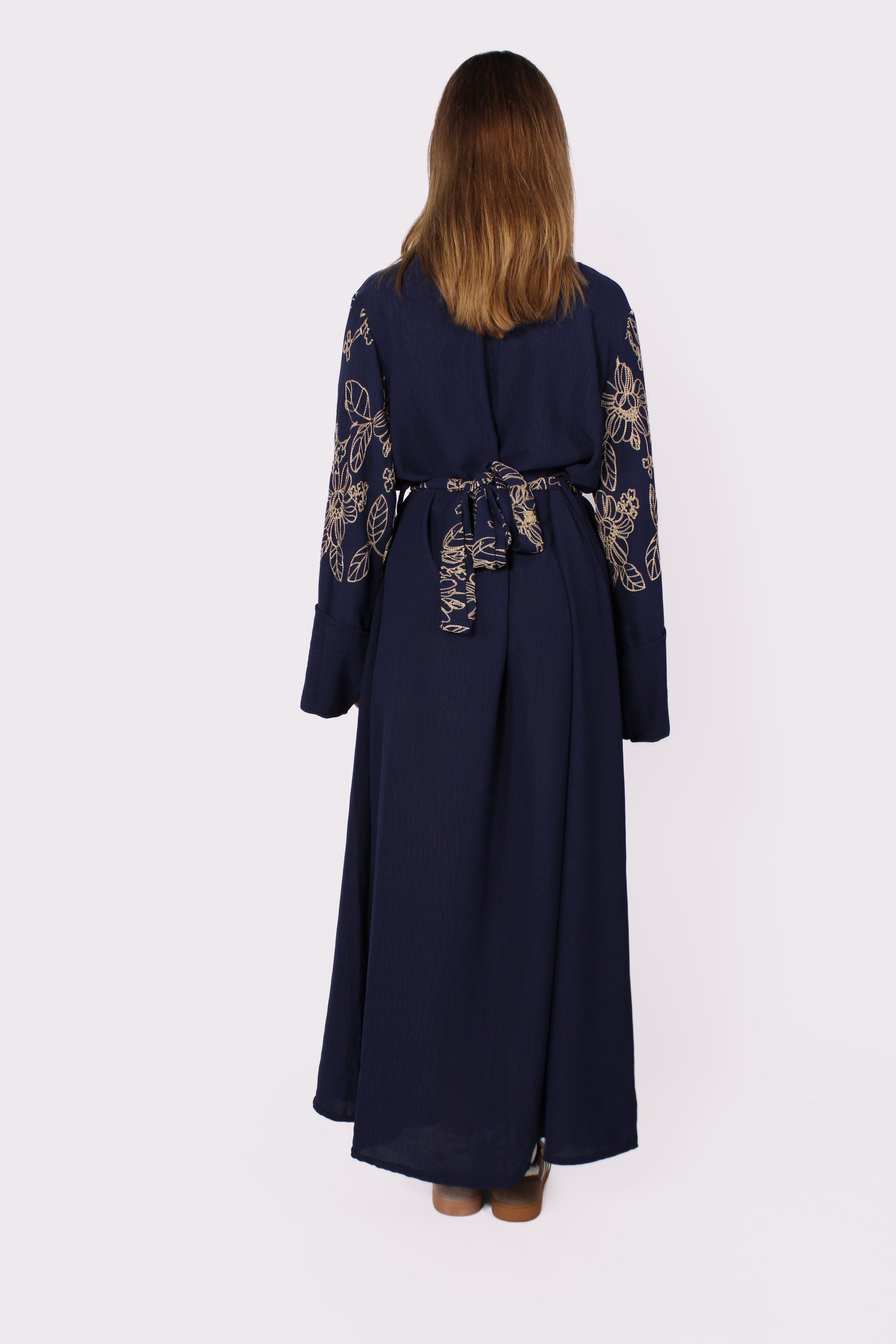 SAFA DRESS - NAVY