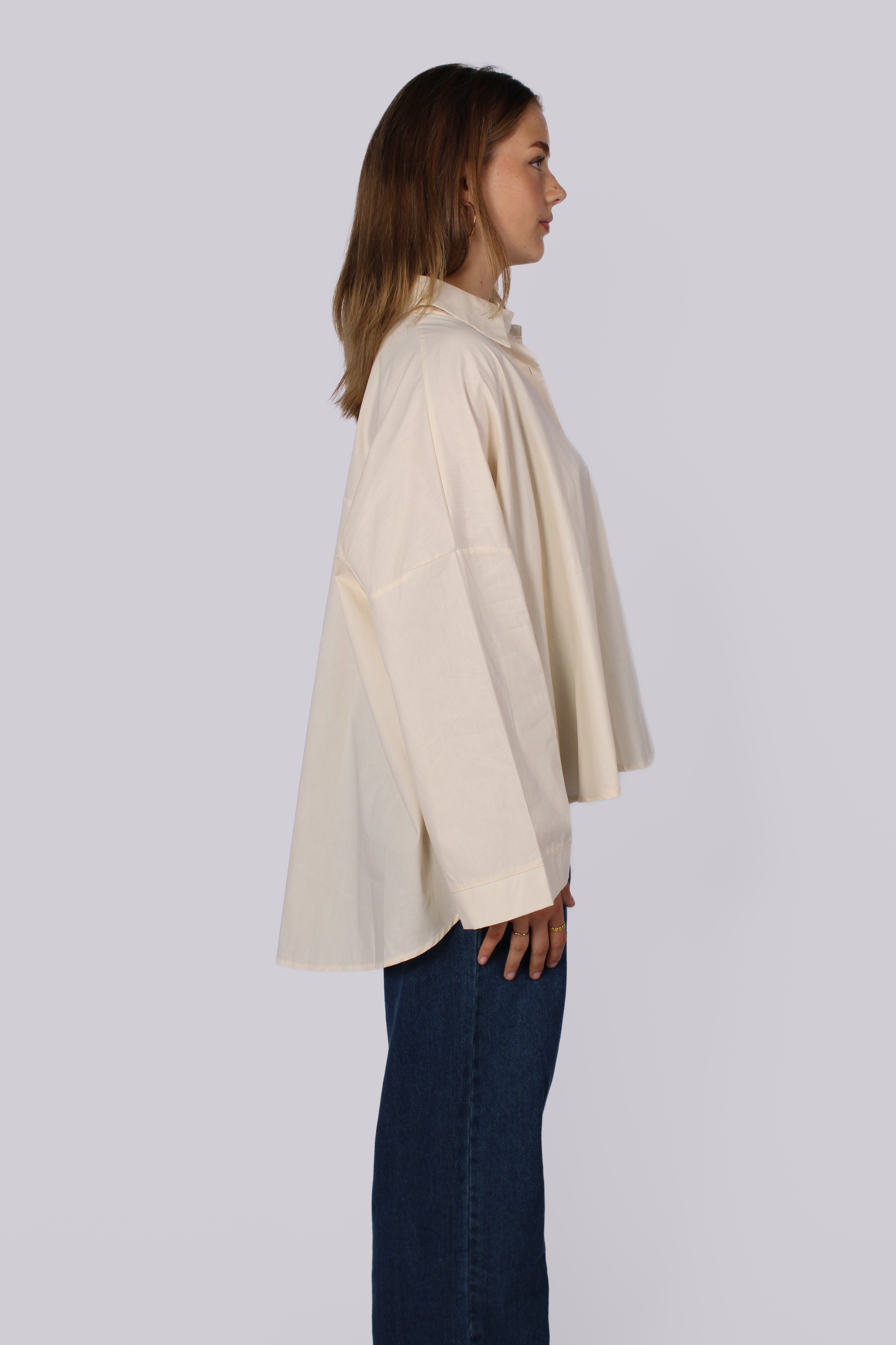 NURA BLOUSE - BEIGE