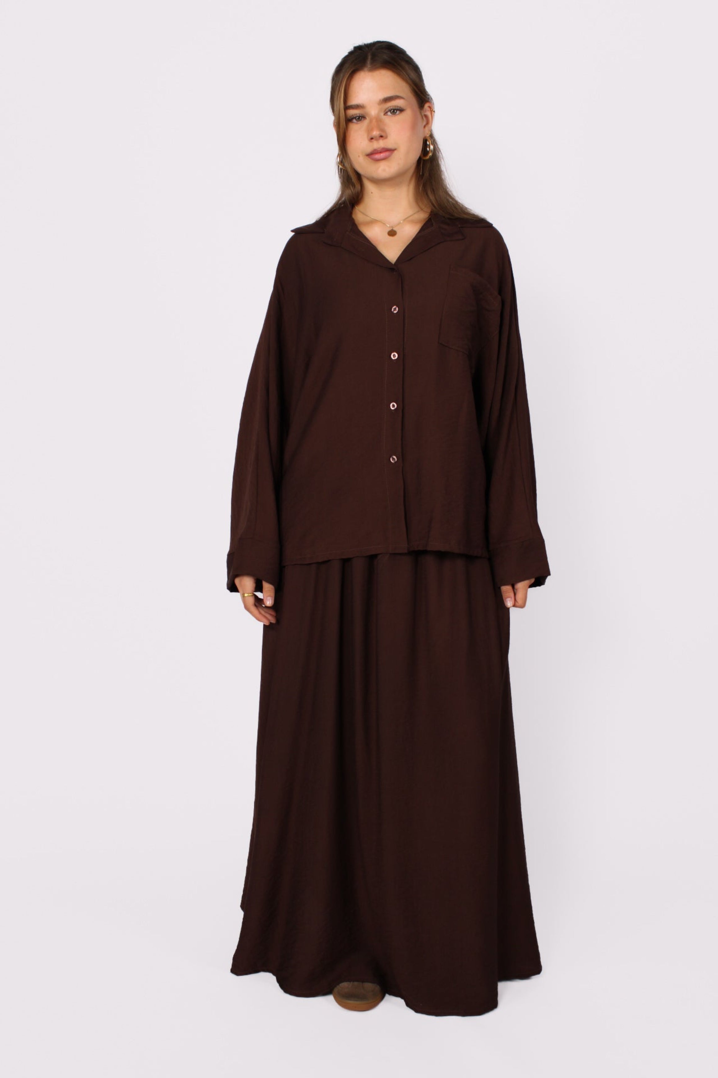 AMIRA SET -  DARK BROWN