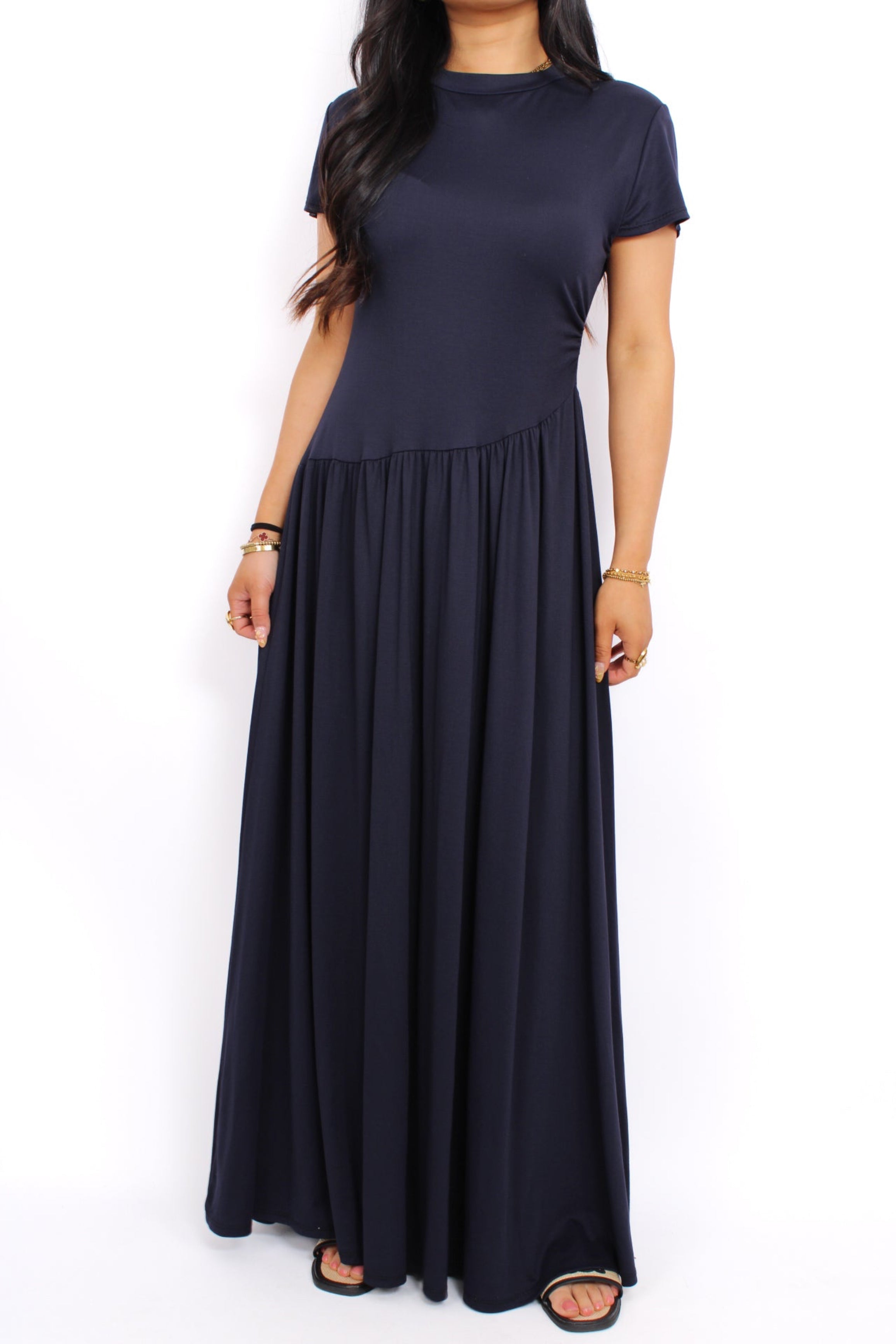 ON THE DAILY DRESS - NAVY