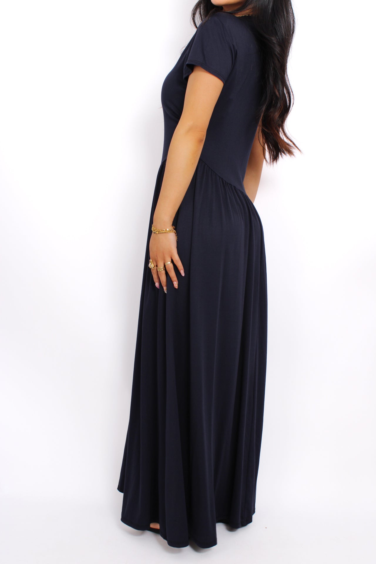 ON THE DAILY DRESS - NAVY