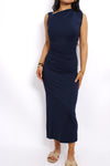 Maxi Dress 2518 - Navy 