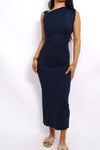 Maxi Dress 2518 - Navy 