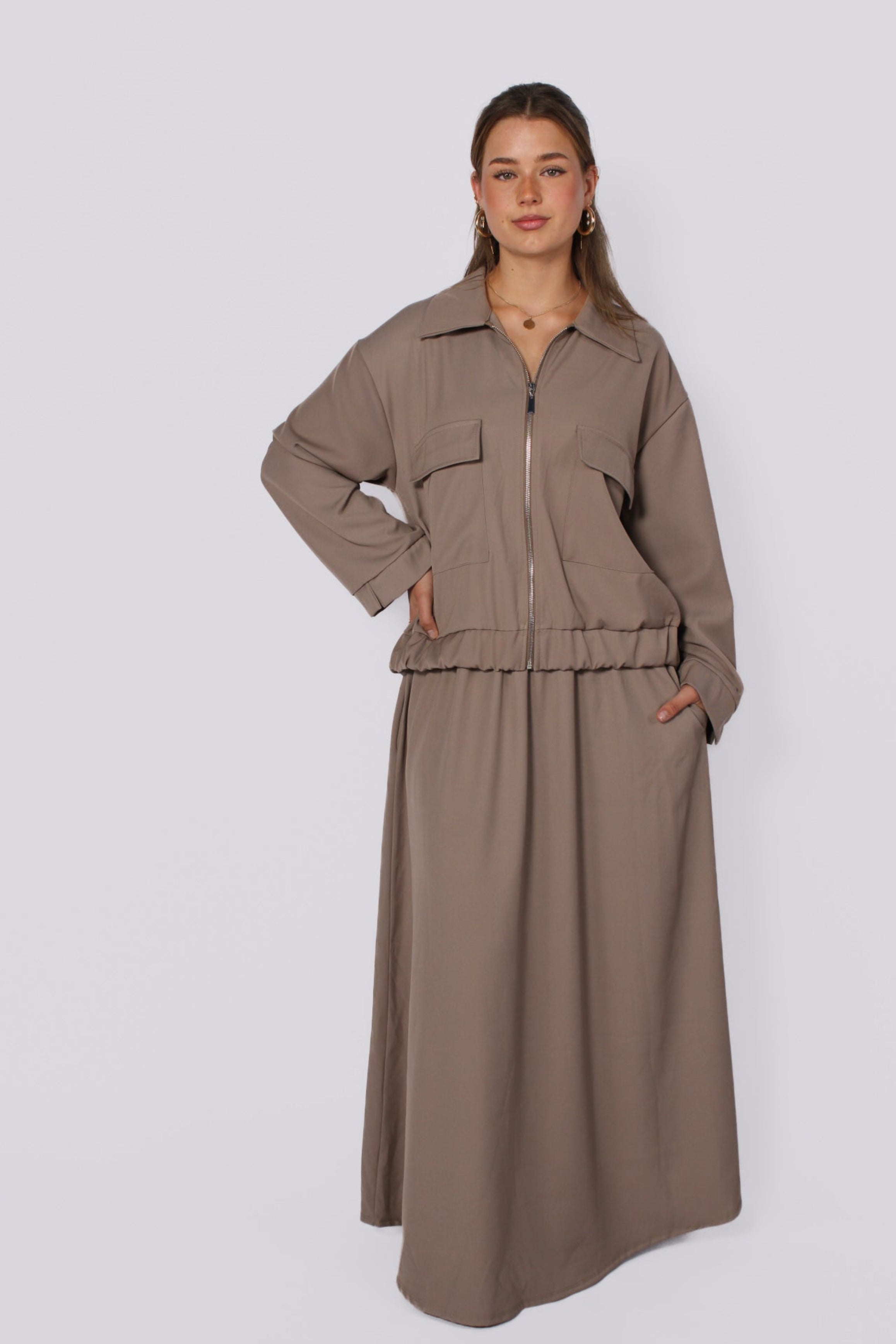HUDA SET - TAUPE