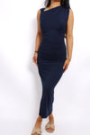 Maxi Dress 2518 - Navy 