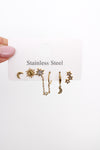 SIX CHARM SET - GOLD