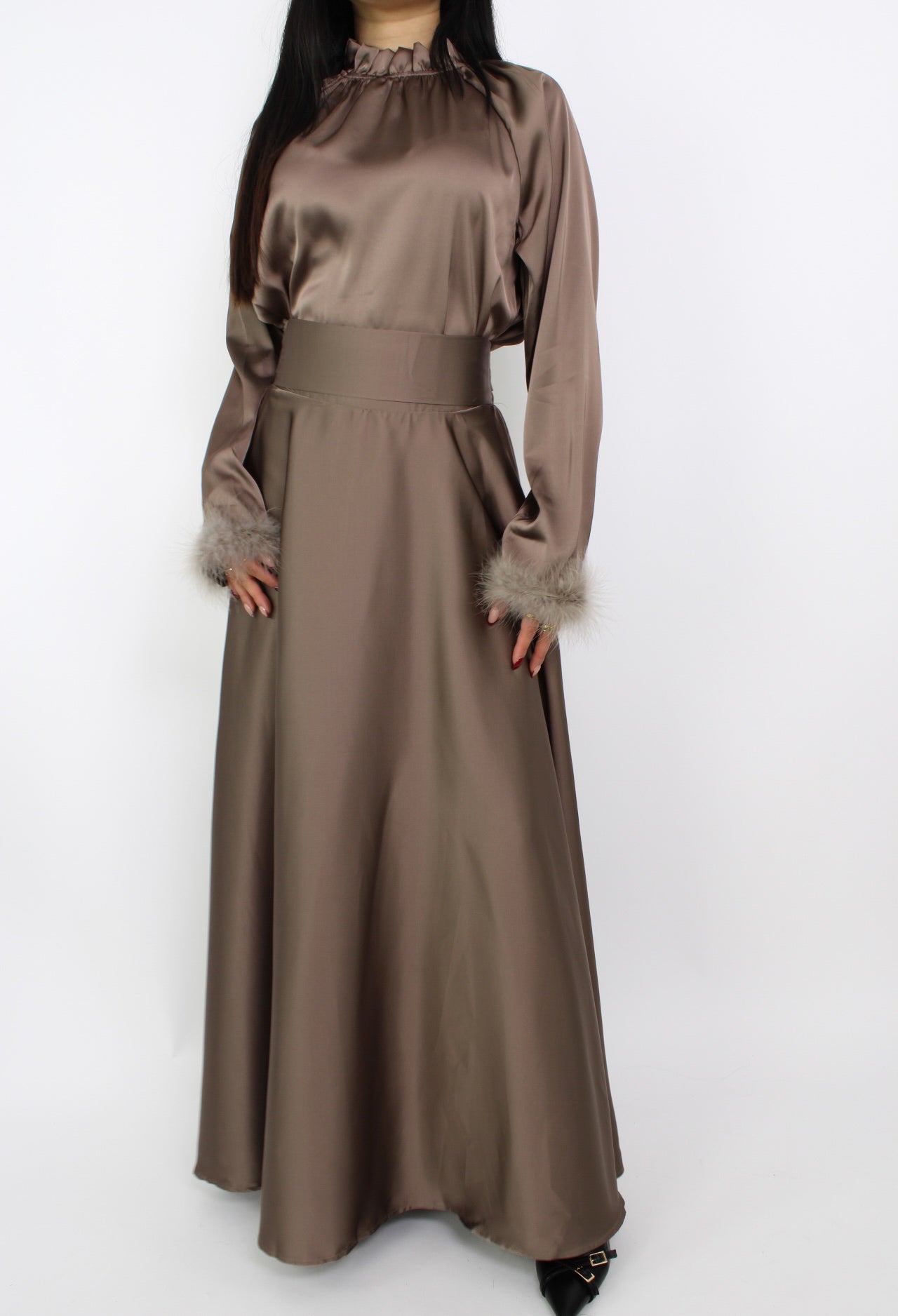 HUDA SET - LIGHT BROWN