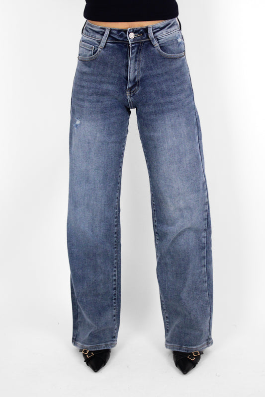 WIDE LEG JEANS 6320-12 - DENIM