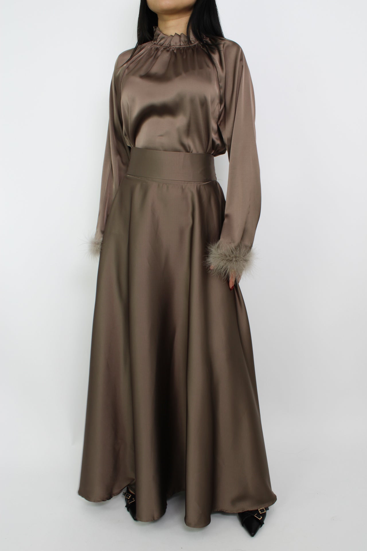 HUDA SET - LIGHT BROWN