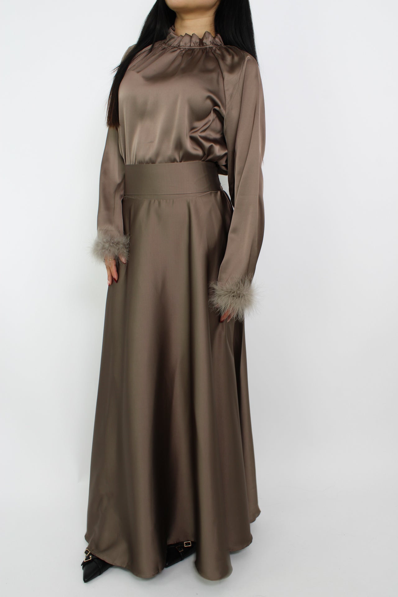 HUDA SET - LIGHT BROWN