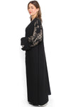 EMBROIDERY ABAYA SET