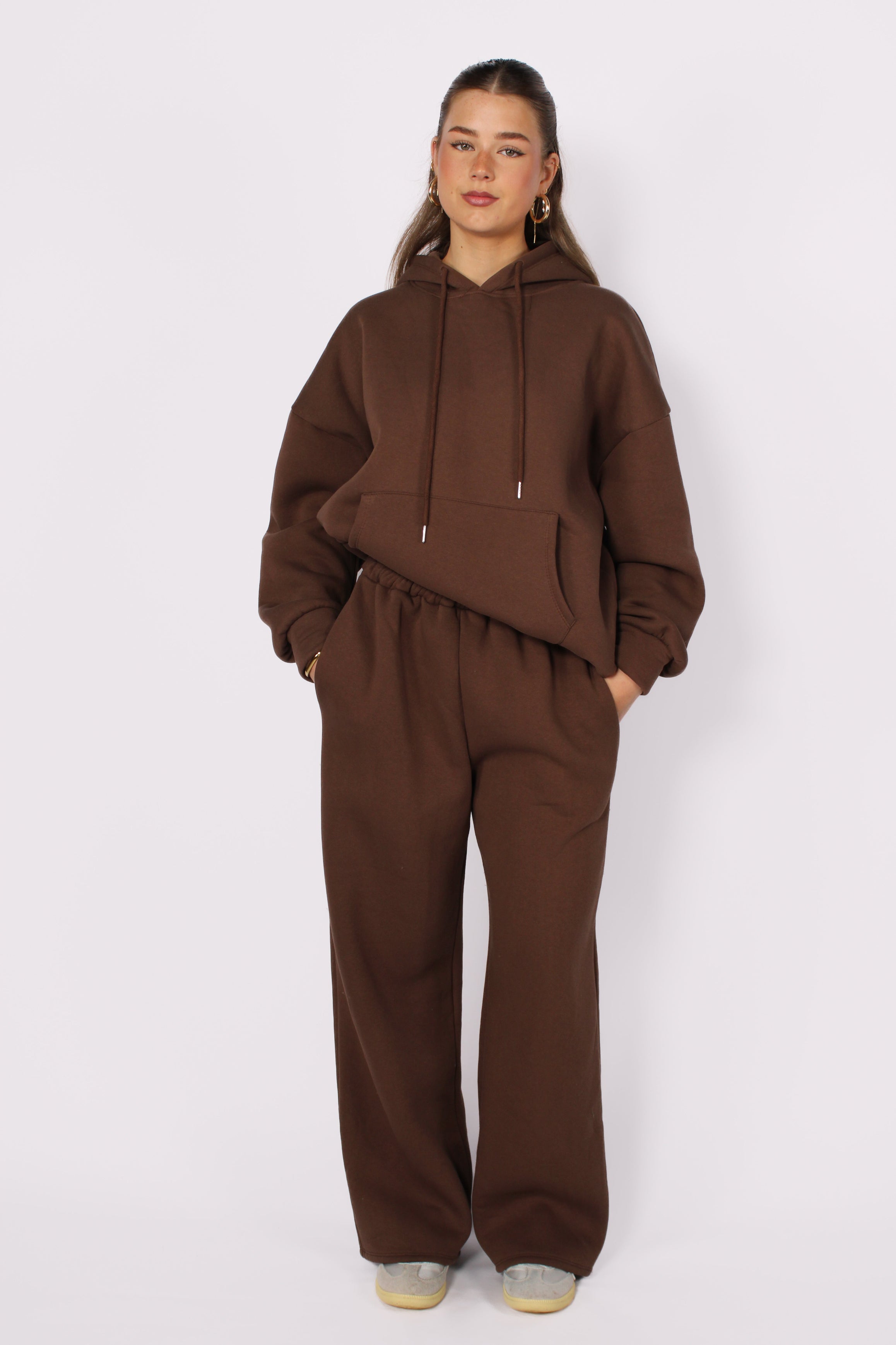 COZY LOUNGE SET - DARK BROWN