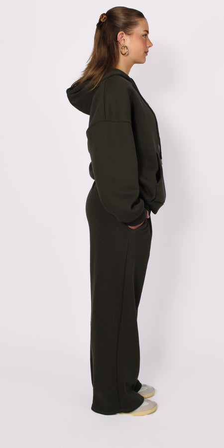 COZY LOUNGE SET - ARMY GREEN