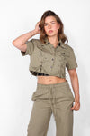TIED UP BLOUSE