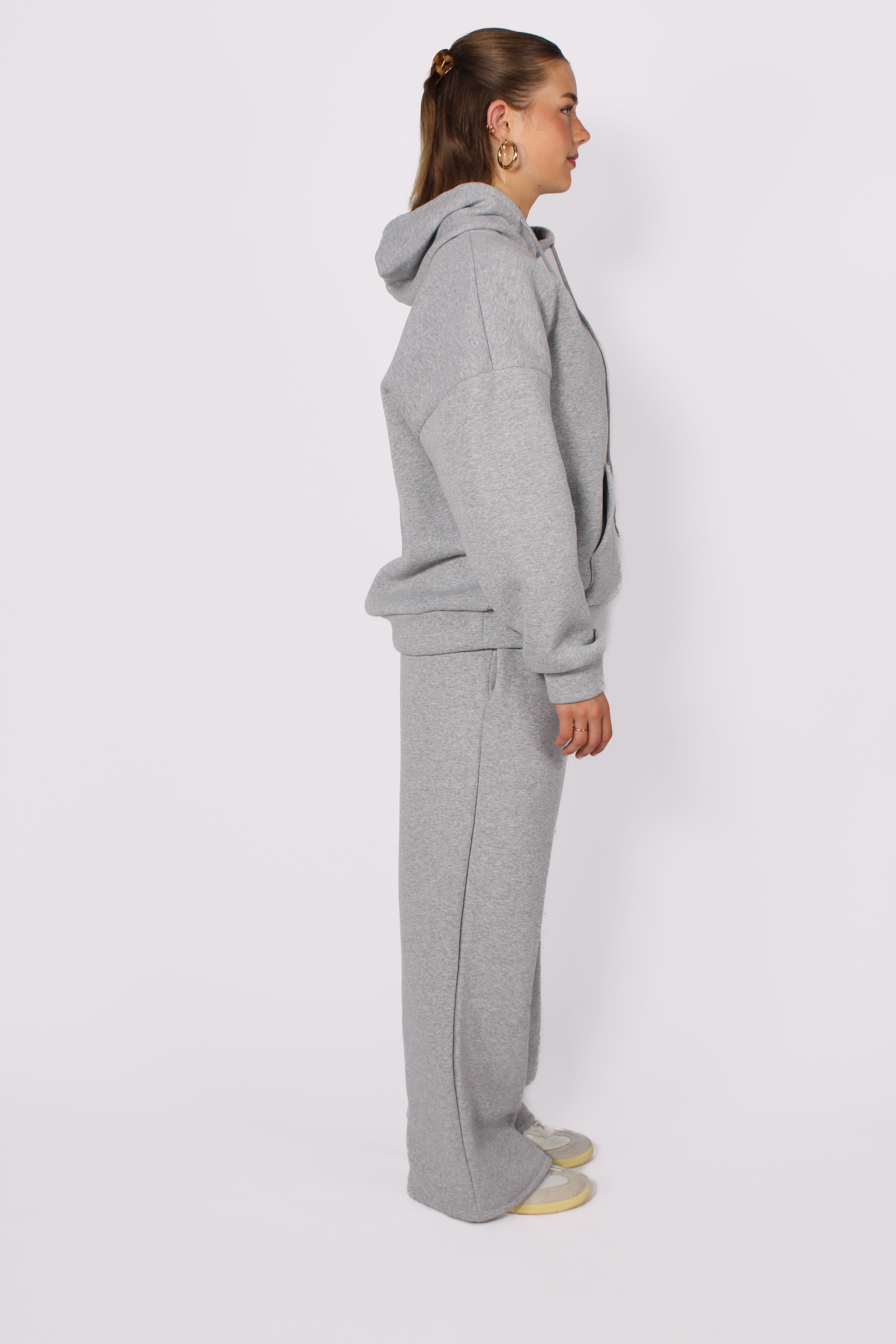 COZY LOUNGE SET - GREY MARL