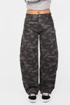 BALLOON CAMOU JEANS