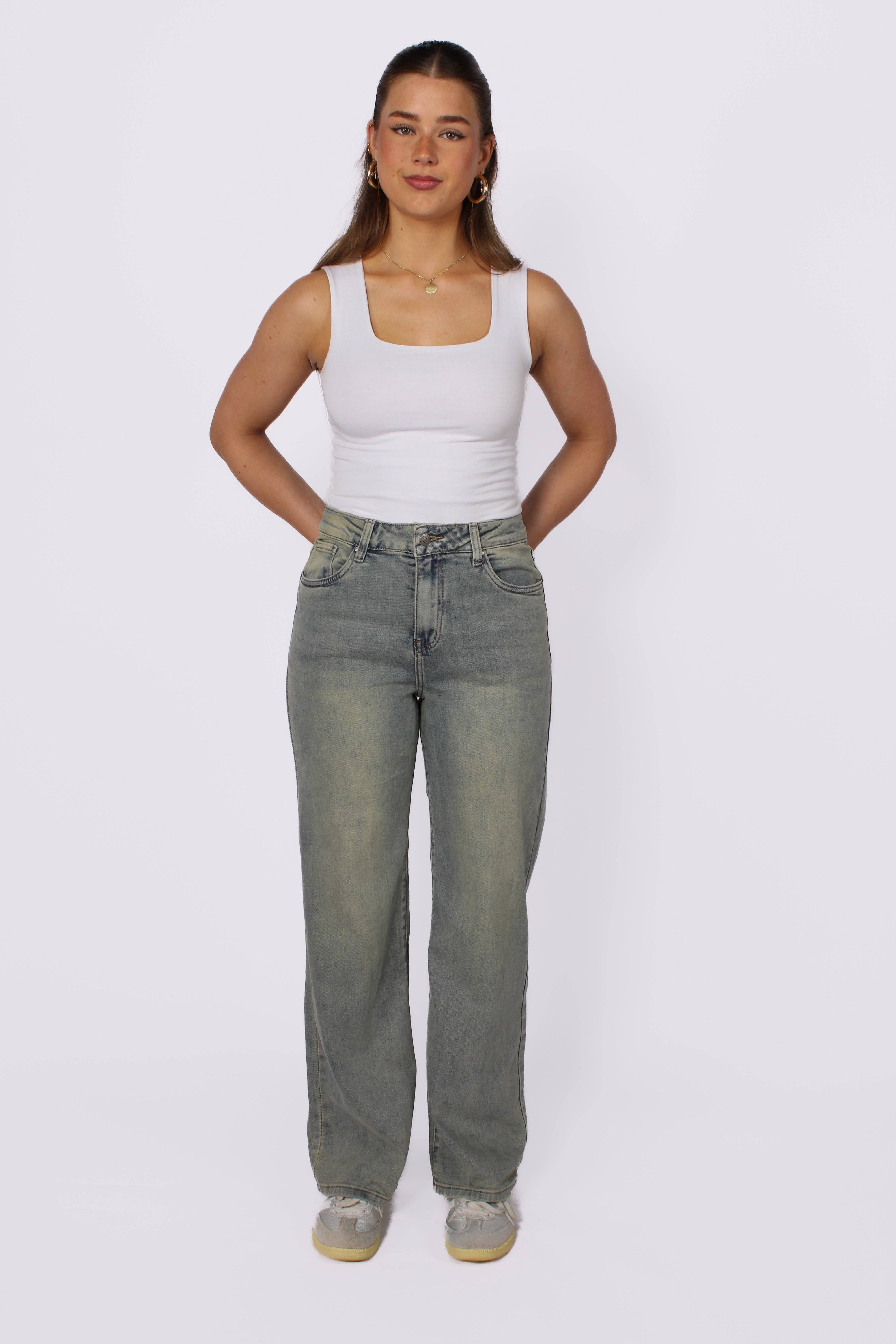 WIDE LEG JEANS 5268 - VINTAGE WASH