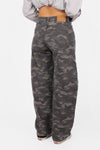 BALLOON CAMOU JEANS