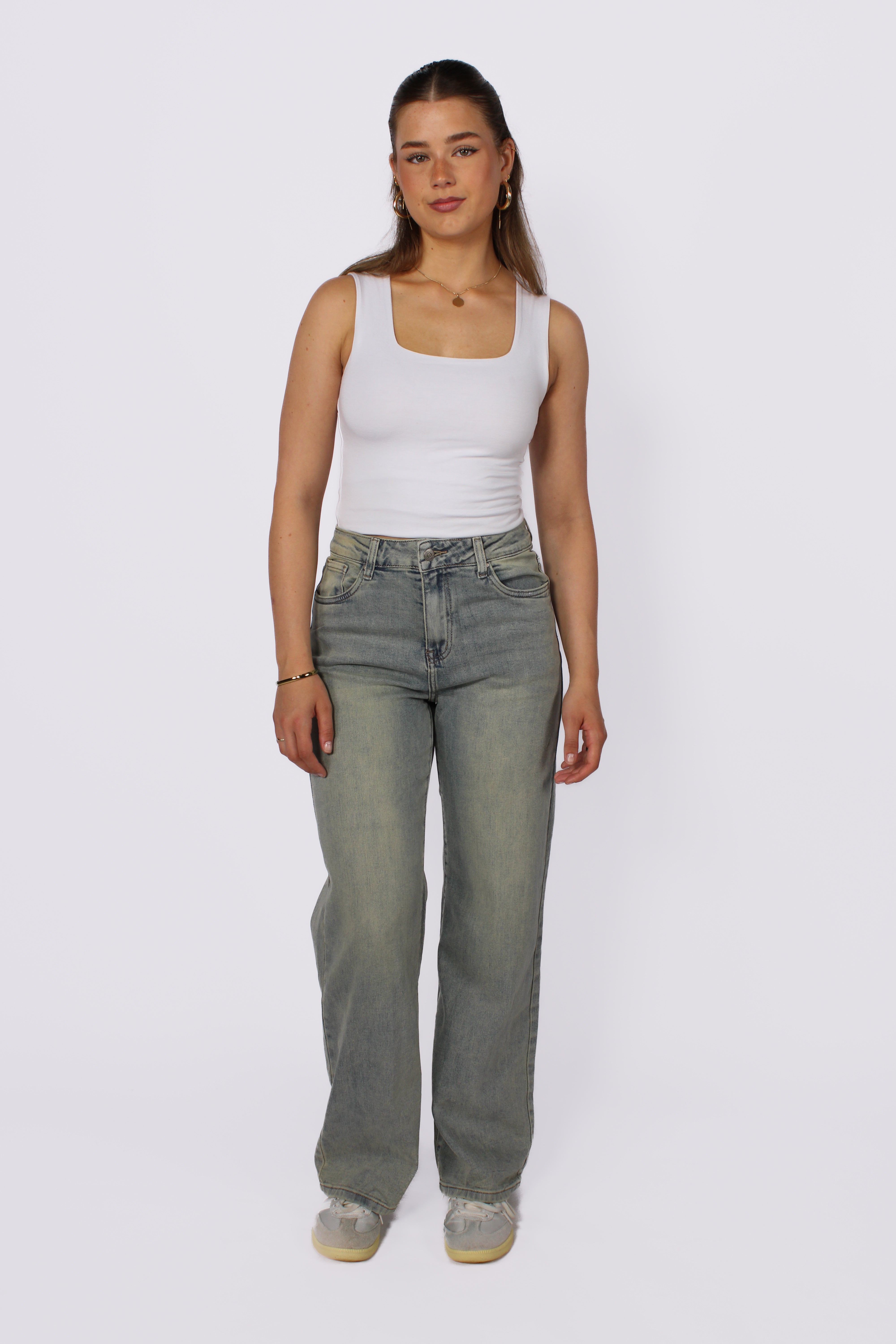 WIDE LEG JEANS 5268 - VINTAGE WASH