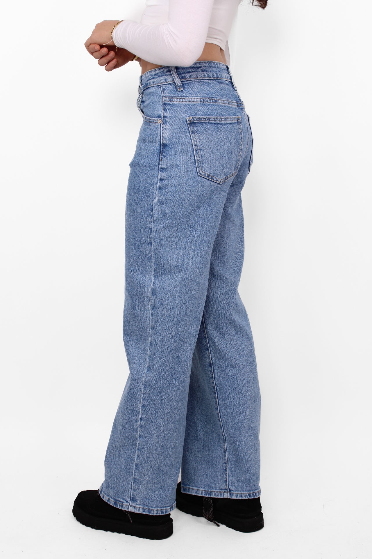 WIDE LEG JEANS 8510-3 -DENIM