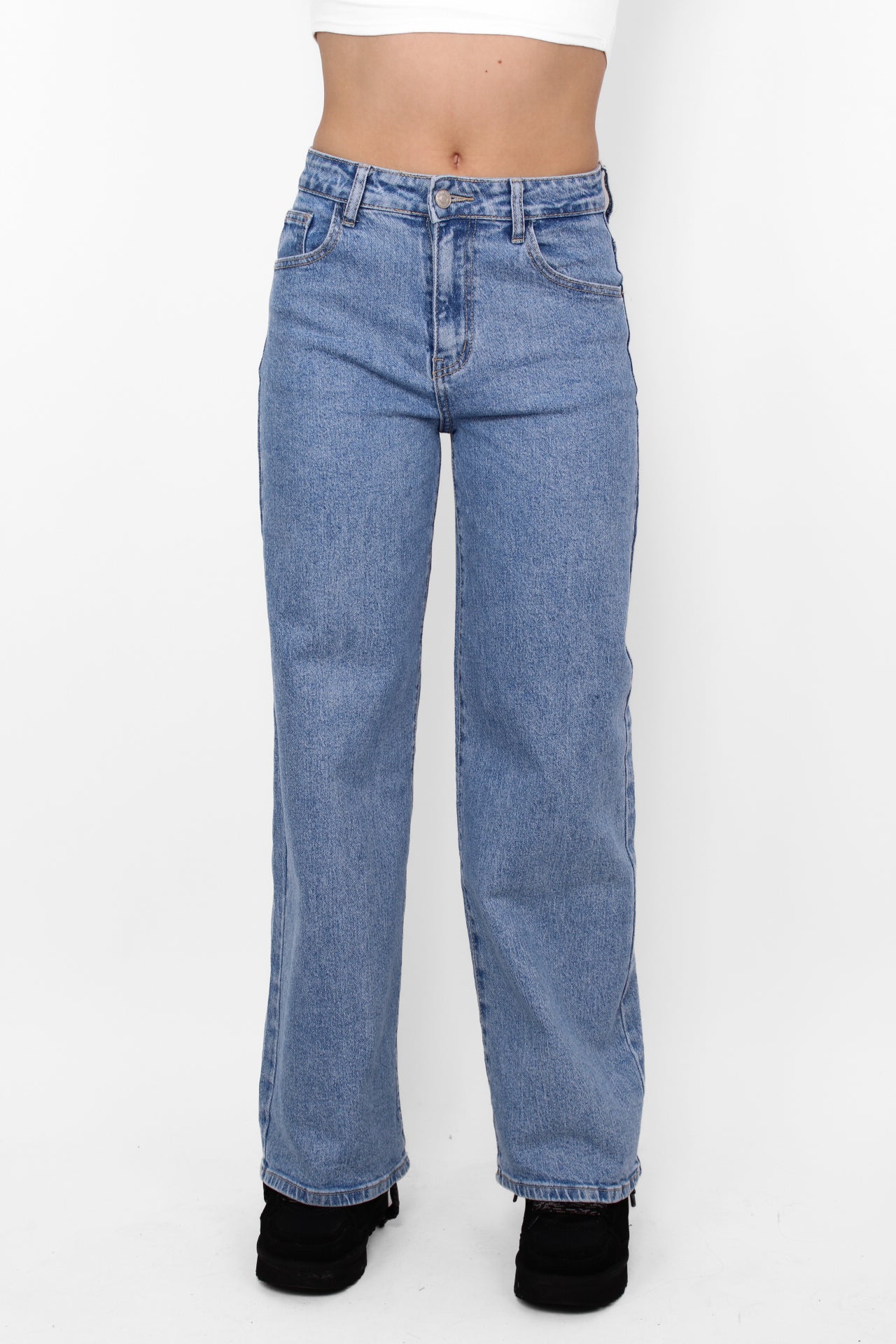 WIDE LEG JEANS 8510-3 -DENIM