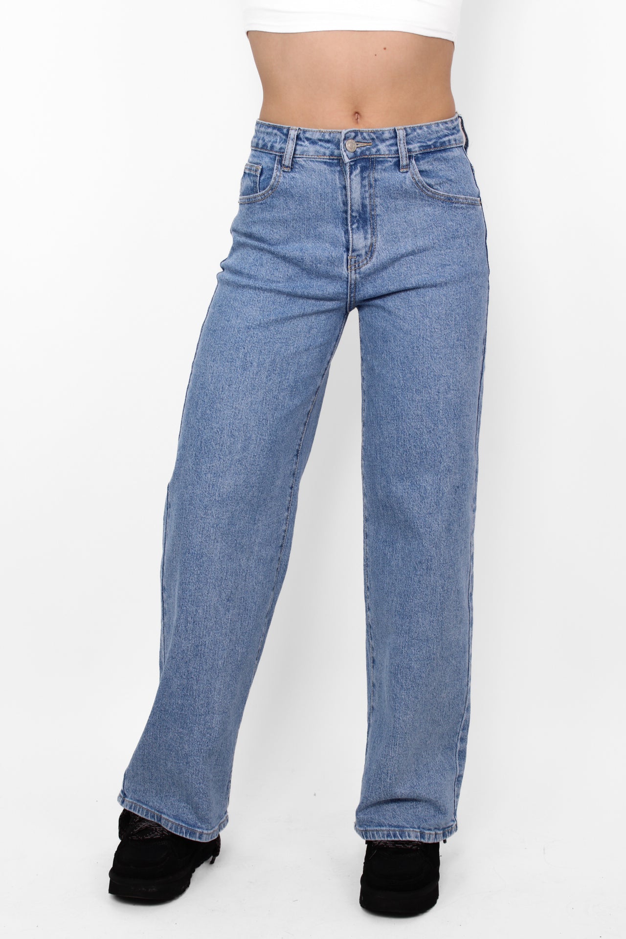 WIDE LEG JEANS 8510-3 -DENIM