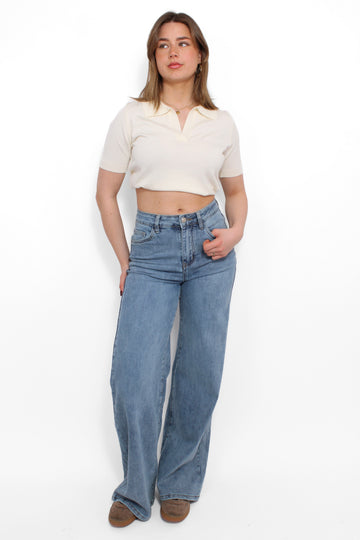 WIDE LEG JEANS 8511 - DENIM