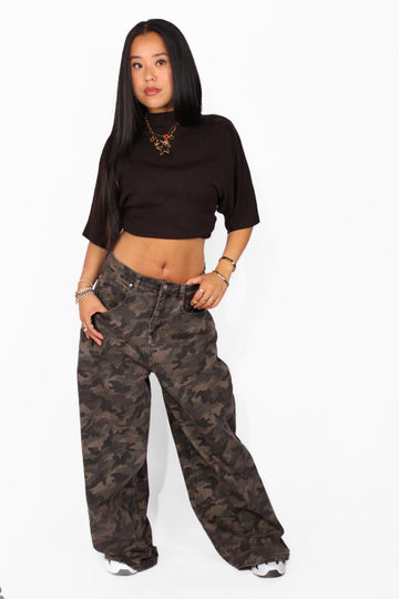 BAGGY CAMOU JEANS