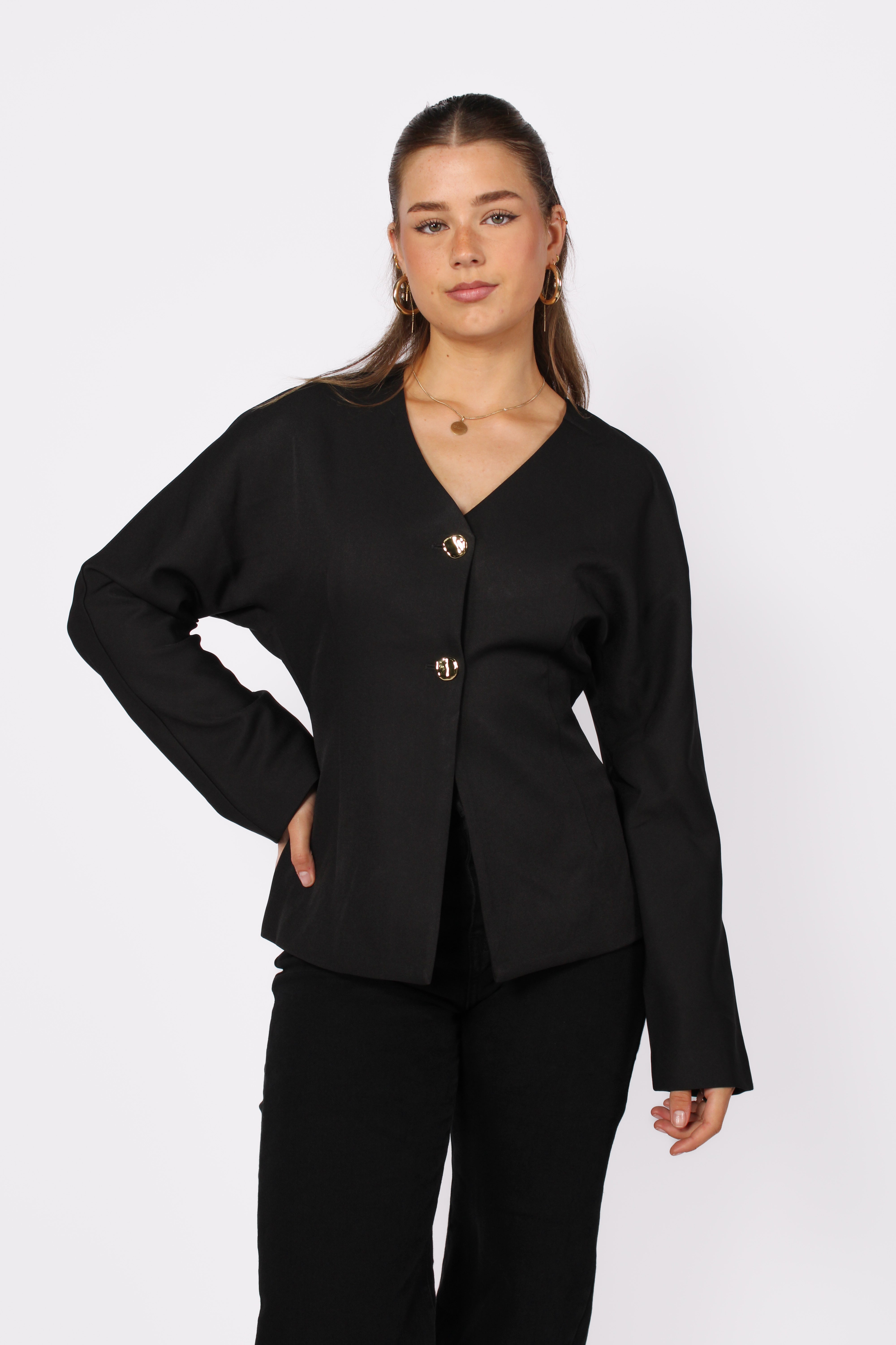 AVA TOP - BLACK