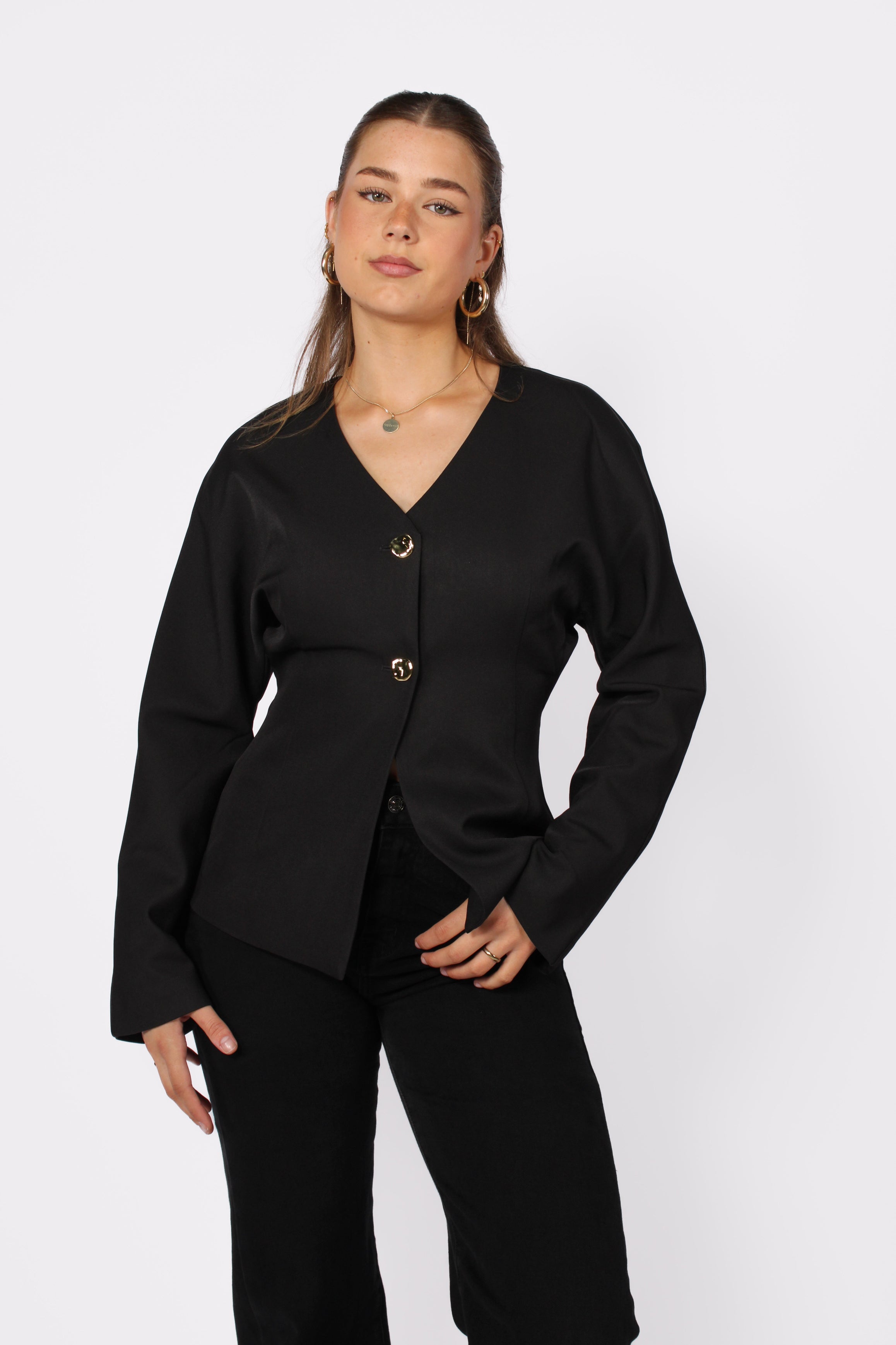 AVA TOP - BLACK