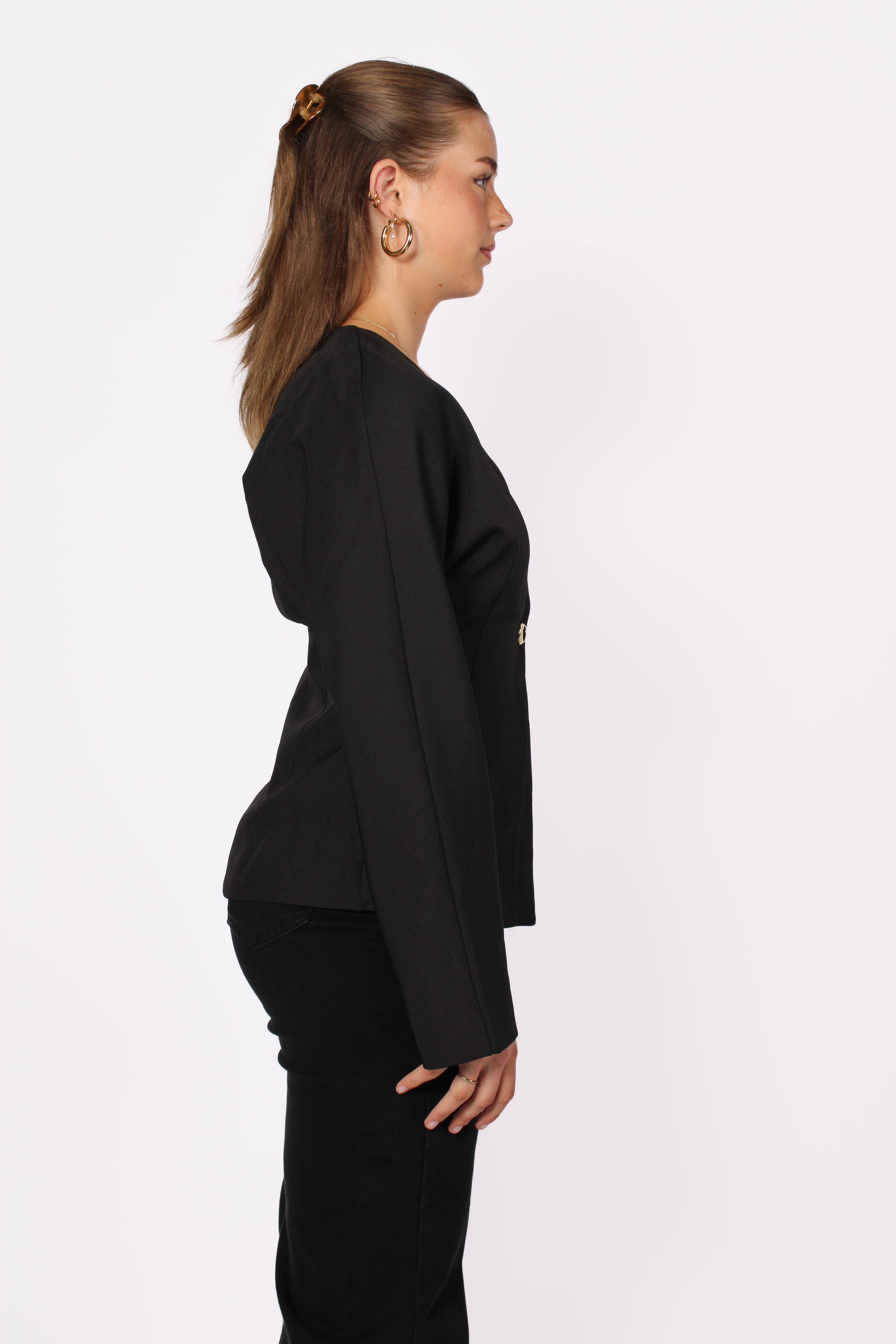 AVA TOP - BLACK