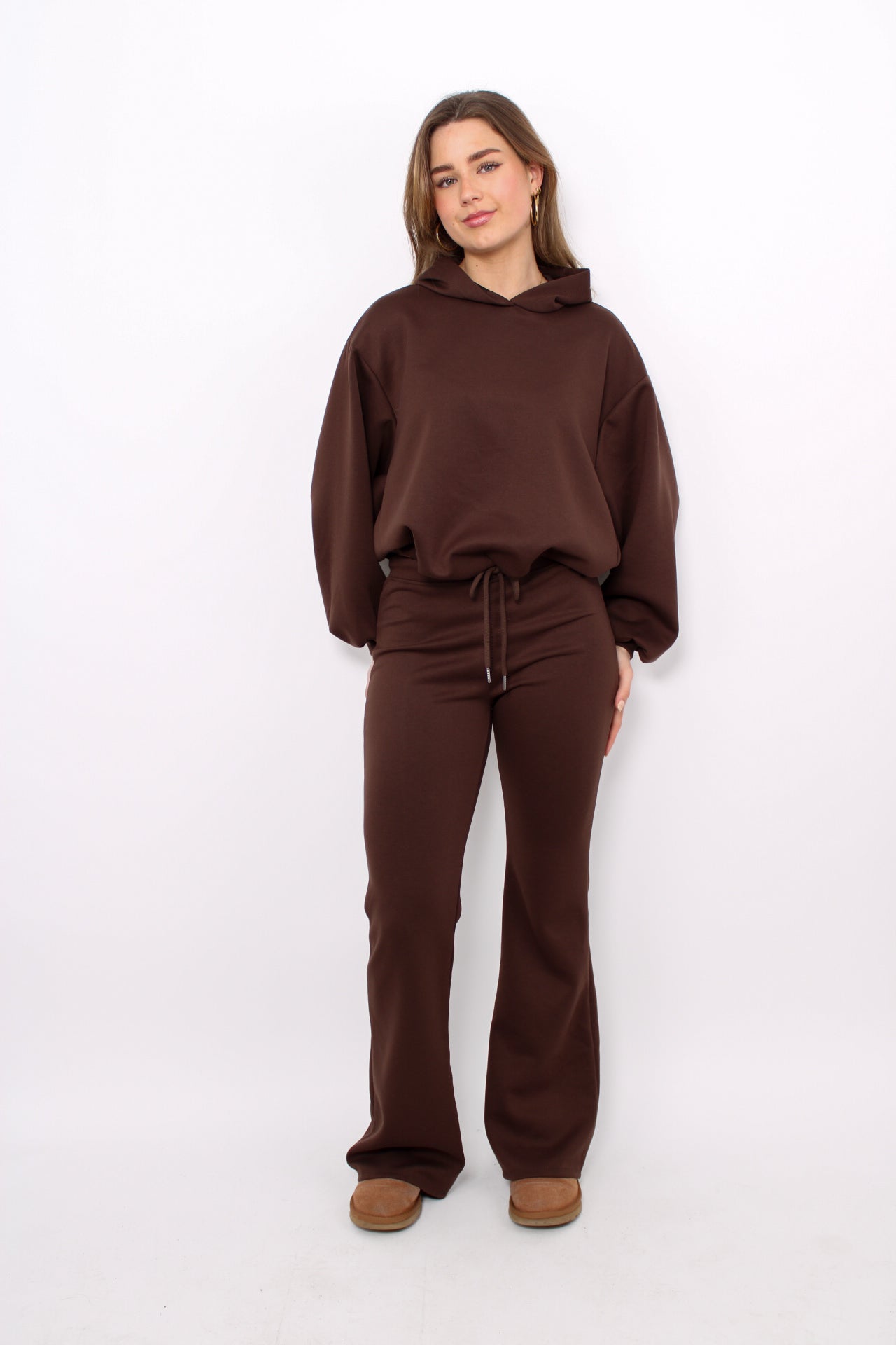 ALL DAY COZY SET - BROWN