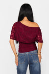 DINNER DATE LACE TOP