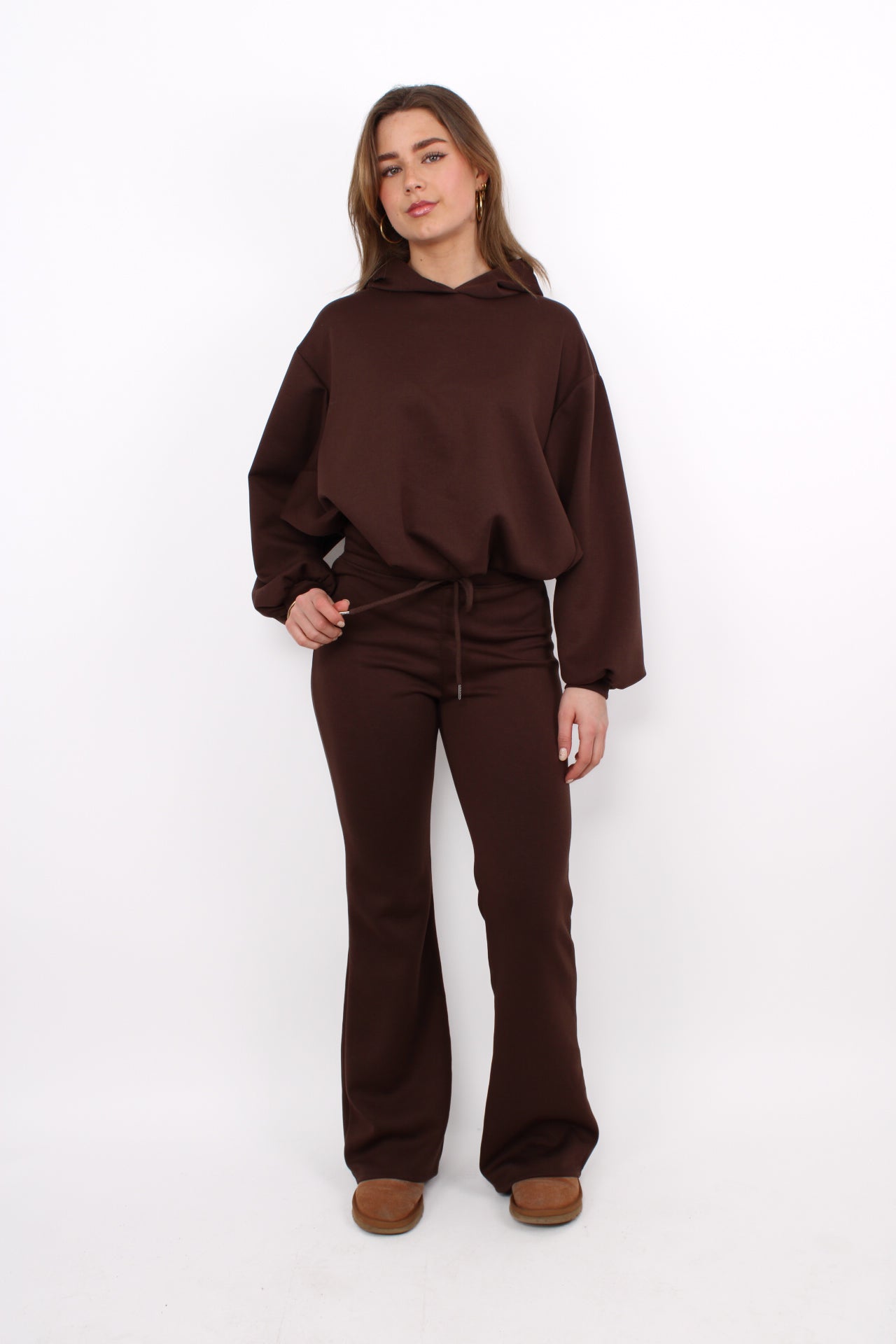 ALL DAY COZY SET - BROWN
